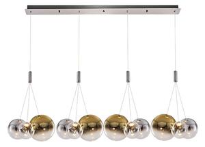 LED полилей на кабел ENNA 12xG9/5W/230V 3000K димчато/златисто