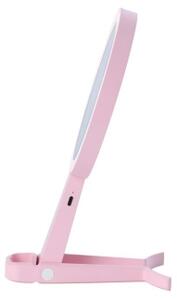 Immax 09102L - LED+CCT Димируемо козметично огледало SWEET LED/3W/5V розово