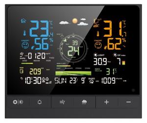 Immax NEO 07528L - Професионална метеорологична станция 7 в 1 NEO LITE SMART 5V/2xAAA + 3xAA