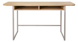 Конзолна маса от декор от дъб в естествен цвят 40x140 cm Darlington – Actona