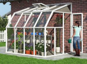 Зимни градини от панели Sun Room Canopia 2 x 2,62 m бял