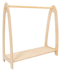 Детска закачалка от декор от бор в естествен цвят 98x96 cm Montessori – Meowbaby