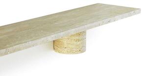 Normann Copenhagen - Камък Рафт L120 Travertine Normann Copenhagen