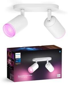 Philips - LED RGBW Димируем спот Hue FUGATO 2xGU10/4,2W/230V бял