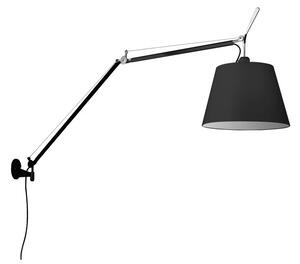 Artemide - Tolomeo Mega Стенна Лампа c Превключвател Ø320 Черно Artemide