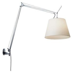 Artemide - Tolomeo Mega Стенна Лампа c Димер Ø320 Алуминий c Бяло Artemide