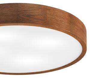 Brilagi - LED таванно осветително тяло CARVALHO 4xE27/60W/230V, дъб/череша, Ø 57,5 см
