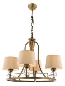 Полилей на верига NARA 4xE27/40W/230V месинг