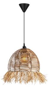 Полилей на кабел RUYO, 1xE27/40W/230V, кафяв