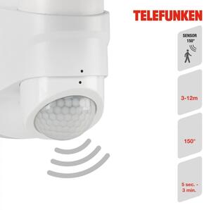 Telefunken 304306TF - LED Екстериорен аплик със сензор LED/16W/230V IP44