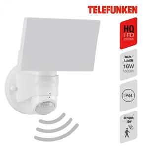 Telefunken 304306TF - LED Екстериорен аплик със сензор LED/16W/230V IP44