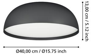 Eglo 900406 - LED RGBW Димируем плафон TOLLOS-Z 3xLED/7,5W/230V