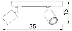 Детски спот FUN 3xGU10/8W/230V сив/коала