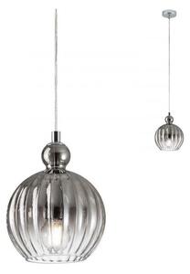 Redo 01-2063 - Пендел PLUMEN 1x/E14/40W/230V Ø 15 см сив