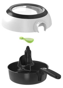 Tefal - Еър фрайър ACTIFRY GENIUS DUAL MOTION 1,2l 1350W/230V бял