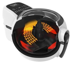 Tefal - Еър фрайър ACTIFRY GENIUS DUAL MOTION 1,2l 1350W/230V бял