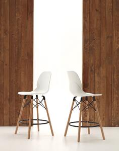 БАР СТОЛ SHELL STOOL 522 WHITE LaSeggiola