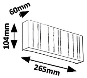 Rabalux 8874 - LED Екстериорна Стенна лампа MARIBOR LED/12W/230V IP65