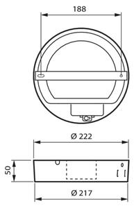 Philips - LED Осветление за тавана на банята LED/21W/230V IP44 3000K