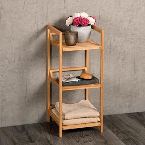 Етажерка за баня KESPER 30x30x70см – БАМБУК