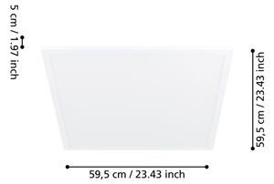Eglo 98418 - LED таванно осветително тяло със сензор SALOBRENA-M LED/34W/230V