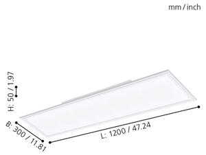 Eglo 98205 - LED Димируем панел SALOBRENA-A LED/30W/230V + дистанционно управление