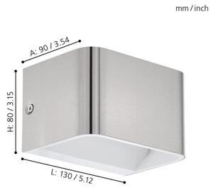 Eglo 98424 - LED лампа за стена SANIA LED/6W/230V