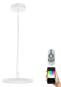 Eglo 33675 - LED RGBW Димируем пендел CERIGNOLA-C LED/21W/230V + д.у