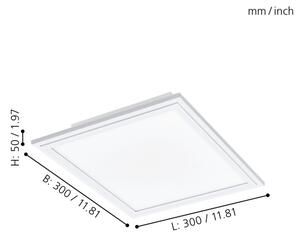 Eglo 98201 - LED Димируема лампа SALOBRENA-A LED/14W/230V + дистанционно управление