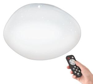 Eglo 98228 - LED димируемо таванно осветително тяло SILERAS-A LED/36W/230V Ø 60 см + с дистанционно управление