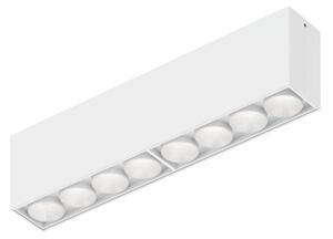 Wever & Ducré Lighting WEVER DUCRÉ LED таванна лампа Linoo 8.0, бял мат метал, Затъмняване, Бял, Дневна/трапезария, Алуминий, Модерен, Таван с много пламъци