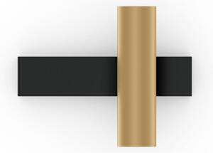 Wever & Ducré Lighting WEVER DUCRÉ LED стенна лампа Ceno 2.0, черно/бежово, 2700 K, Затъмняване, Черен, Дневна/трапезария, Алуминий, Модерен