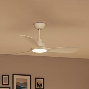 Philips LED тавански вентилатор Fixed, Ø 132 см, бял, CCT, Затъмняване, Бял, Дневна/трапезария, Пластмаса, Модерен