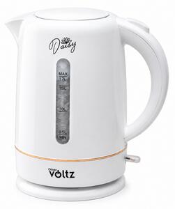 Електрическа кана Oliver Voltz Daisy OV51230W, 2200W, 1.7 л, Автоматично изключване, Бял