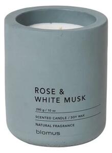 BLOMUS Ароматна свещ FRAGA размер L - цвят FlintStone - аромат Rose & White Musk