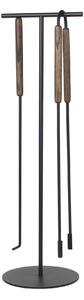 BLOMUS Комплект за камина ASHI - 3 части, цвят кафяв