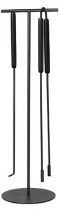 BLOMUS Комплект за камина ASHI - 3 части, цвят черен
