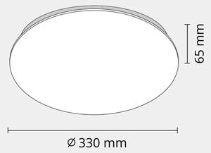 LEDЗа баня Таванна лампа ADAR LED/17W/230V IP44 4000K