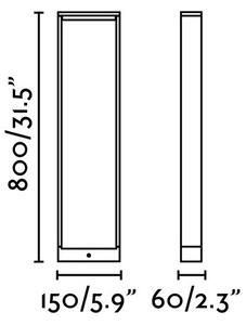 FARO 74452 - Външна LED лампа ALP LED/6W/230V IP54