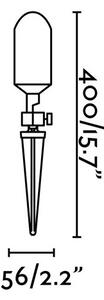 FARO 71613 - Външна лампа ANDY 1xGU10/8W/230V IP65