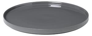 BLOMUS Голяма чиния PILAR, Ø32 см - цвят сив (Pewter)