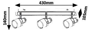 Rabalux 5023 - LED Осветление за стена за баня HAROLD LED/15W/230V IP44