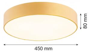 Argon 1458 - Плафон DARLING 3xE27/15W/230V Ø 45 см златист