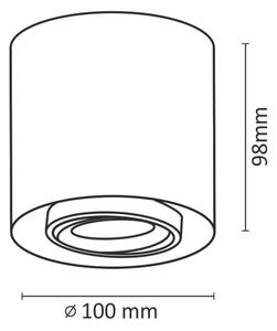 LED Точково осветление, луна XENO LED/15W/230V бяла 1200lm