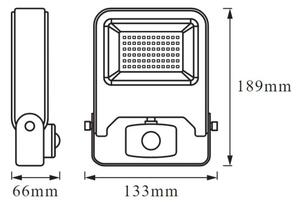 Ledvance - LED Рефлектор на сензор ENDURA LED/20W/230V IP44