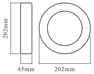 Ledvance - LED Външна, настенна лампа ENDURA LED/13W/230V IP44