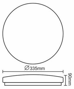 LED Лампа OPAL LED/18W/170-260V