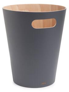 UMBRA Кошче за боклук “Woodrow“ 7,5 л. - цвят графит