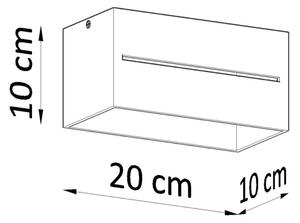 Sollux SL.0383 - Плафон LOBO 2xG9/40W/230V бял