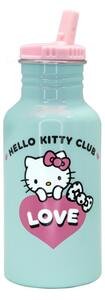 Nerthus Детска бутилка със сламка “HELLO KITTY“ - 500 мл